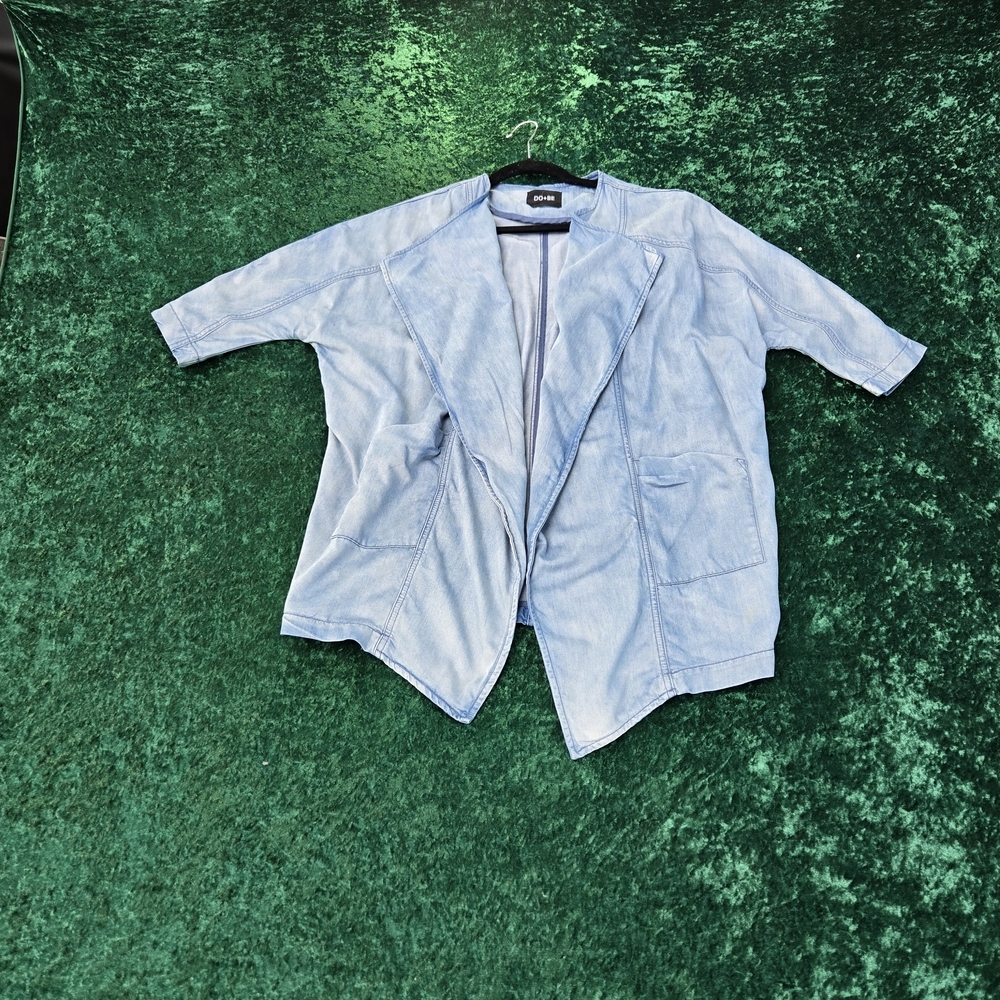 DO+BE Sky Blue Open Blazer300‎